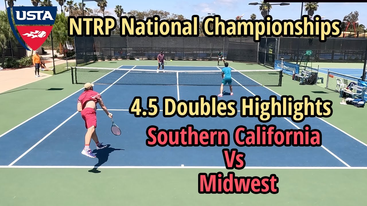 NTRP National Championships Men's 4.5 Doubles | SoCal Vs. Midwest (Full Highlights)