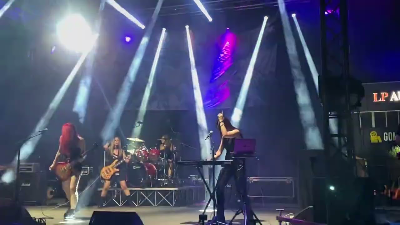 La MENADE - disumanamente - live pulsano rock metal fest - 17-8-2024