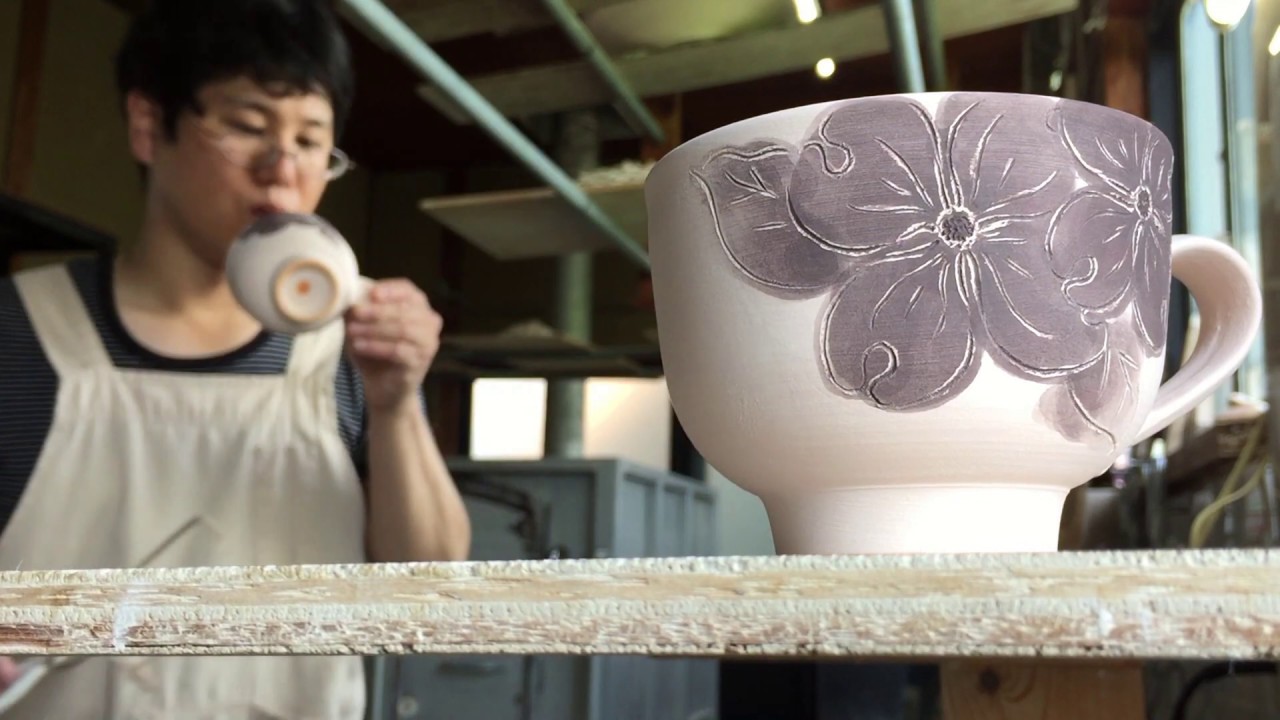 【Japanese traditional crafts】 Making coffee cup / 【陶芸】コーヒーカップの制作