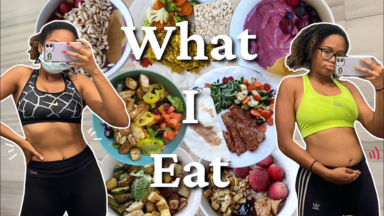 WHAT I EAT IN A WEEK on my period! Healthy and realistic intuitive eating *v hungry*