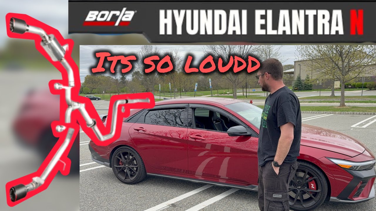 24 Hyundai Elantra N gets a borla atak
