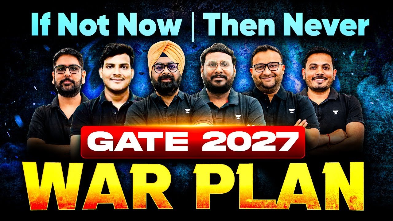 If Not Now, Then Never | GATE 2027 Ultimate War Plan
