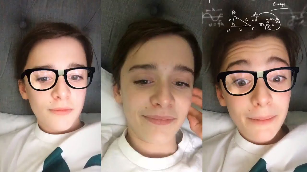 Noah Schnapp | Instagram Live Stream | 16 November 2017 #latewatcher [FULL]