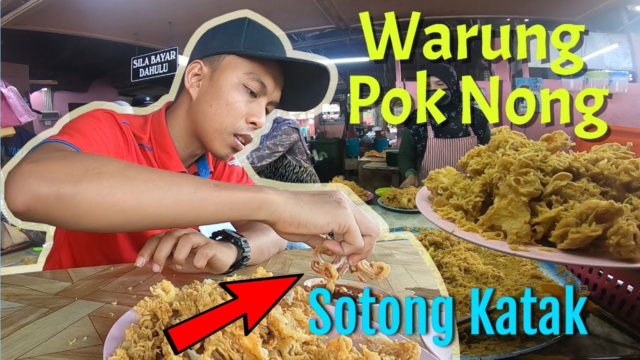 Sotong Celup Tepung Warung Pok Nong | Tempat Makan Best Di Terengganu