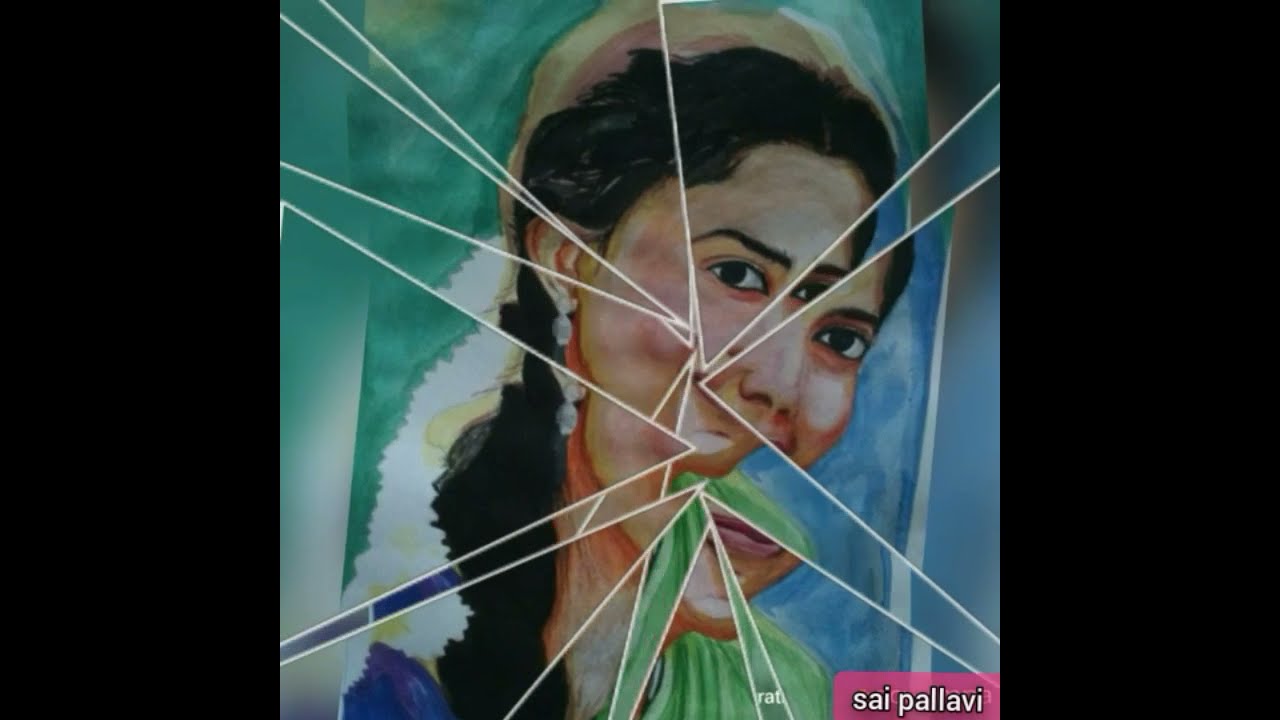 sai pallavi, sai pallavi drawing, south actress sai pallavi