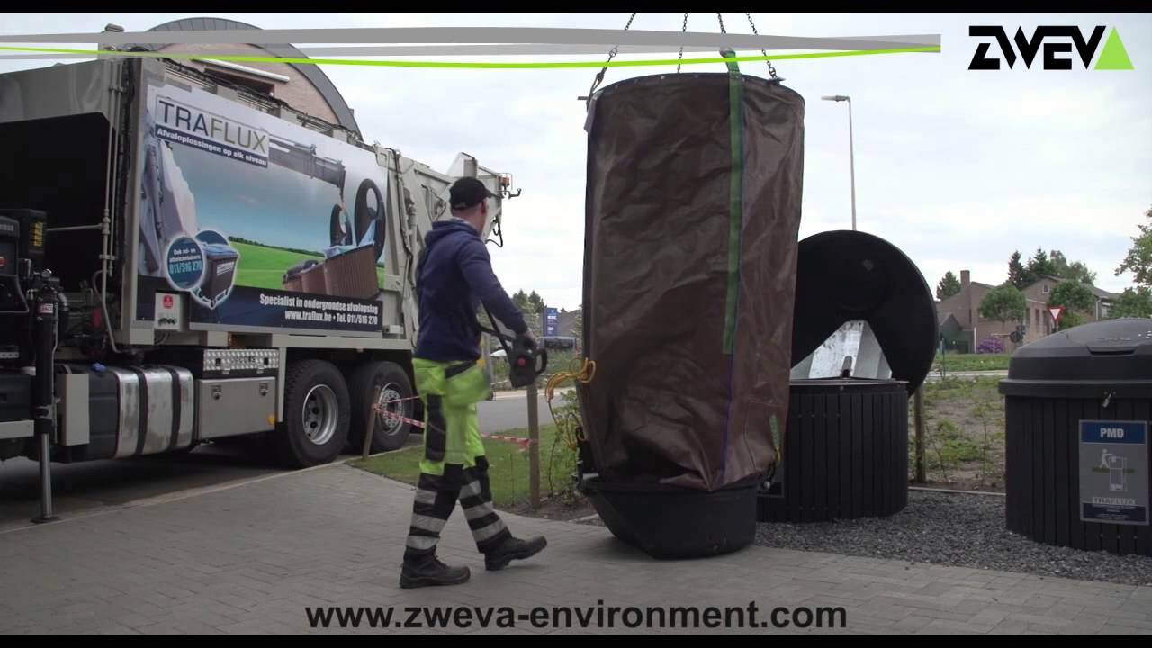 Zweva Zbin Semi Underground waste bin SHB3000L