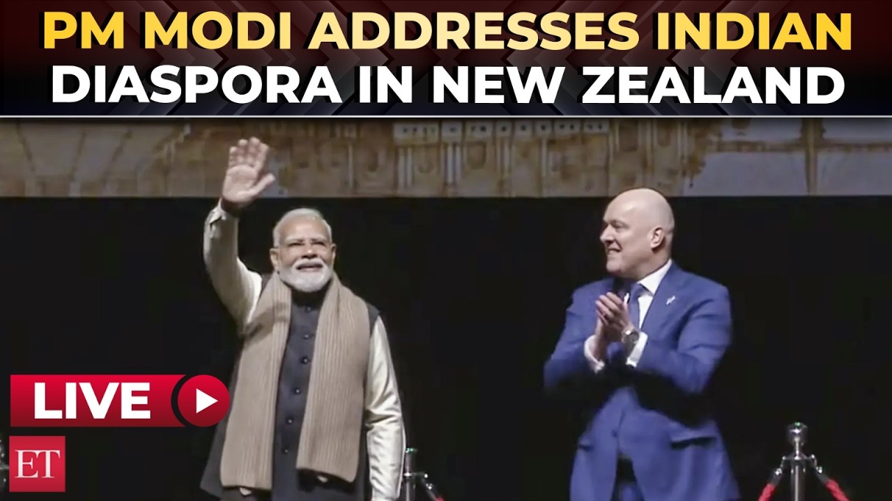 PM Modi at Indian Diaspora Event in Auckland | LIVE