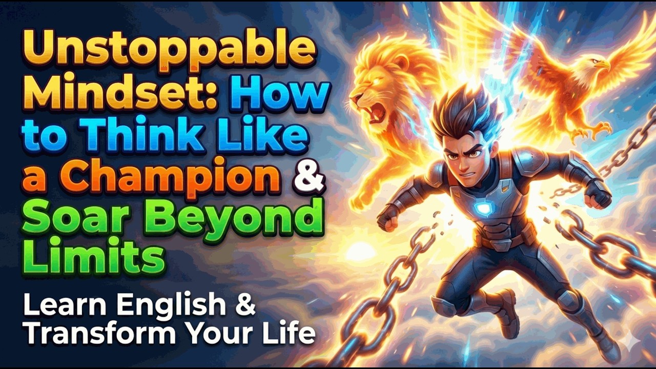 Unstoppable Mindset How to Think Like a Champion & Soar Beyond Limits|| English Shadowing