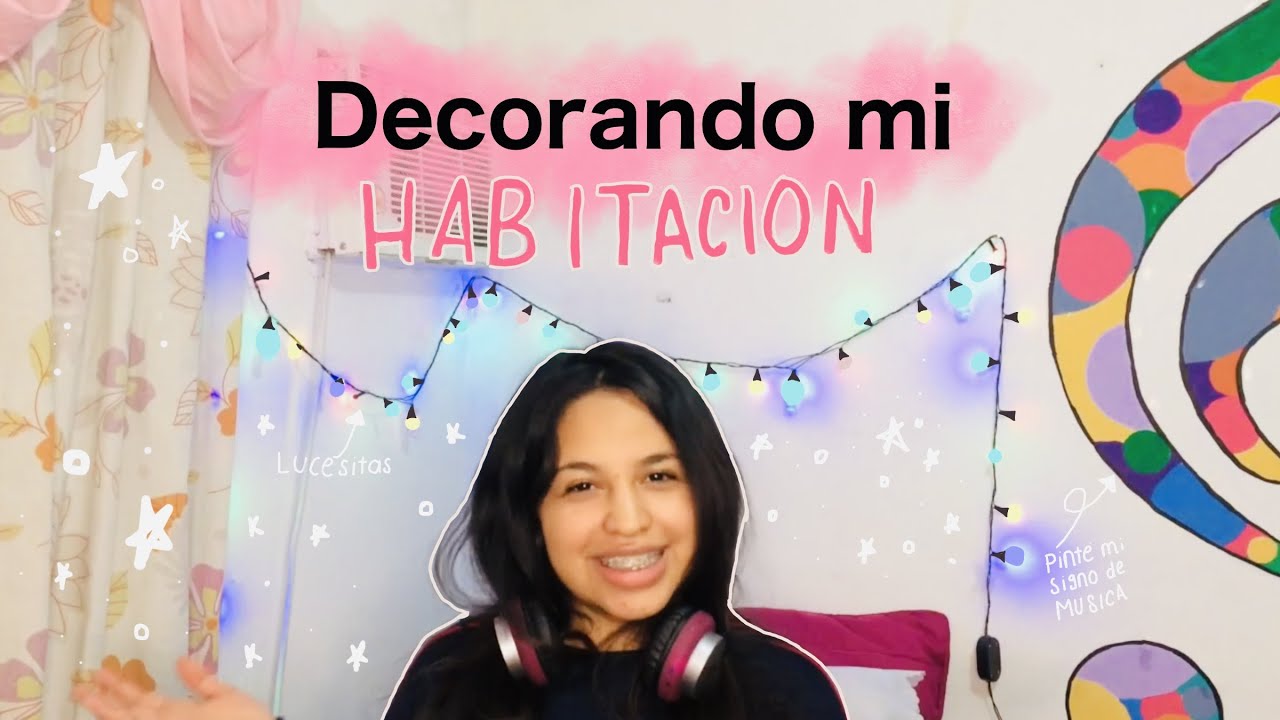 NOCHES PRODUCTIVAS 🌿(decorando mi cuarto) - SENNY MORN✨