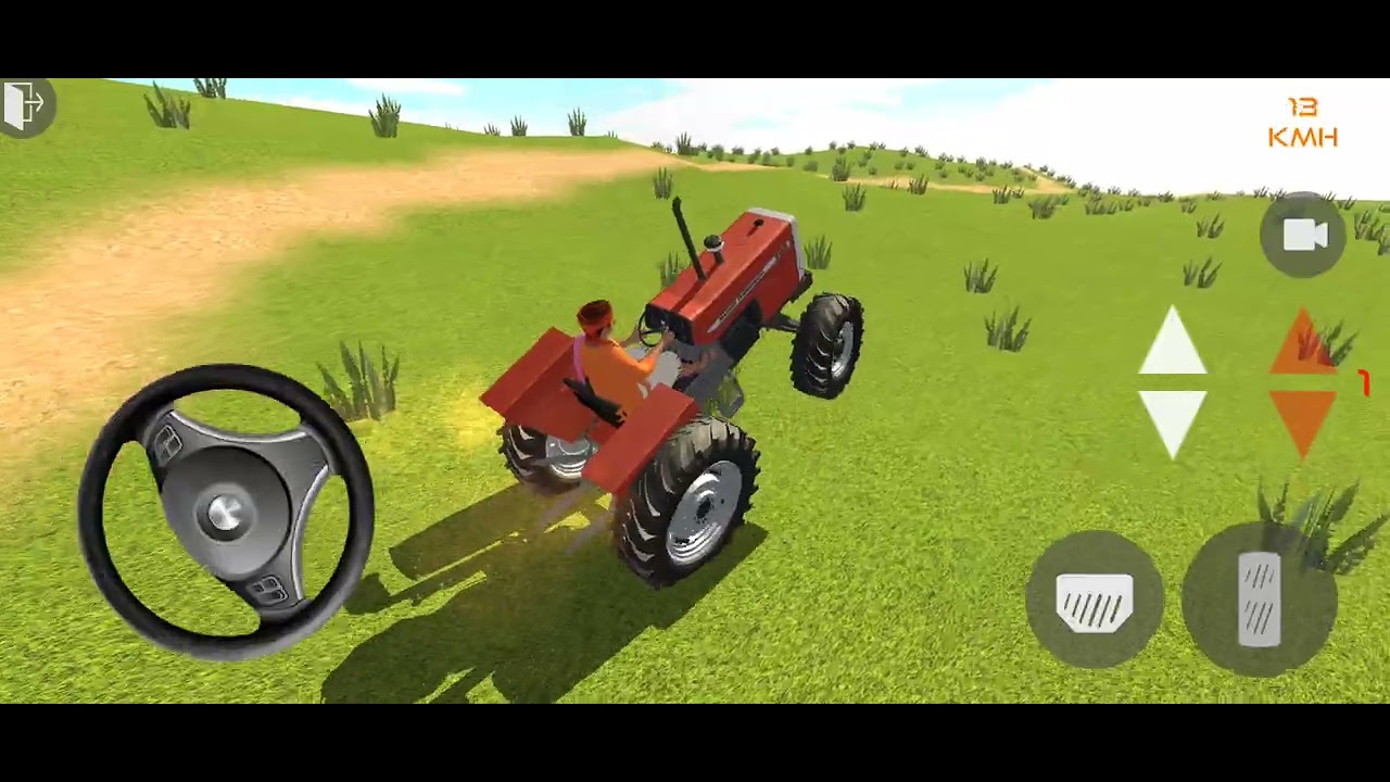 Indian Tractor Driving 4 टैक्टर वाला गेम | अच्छा गेम tractor खेत को जोता गया गेम्स | gamer38
