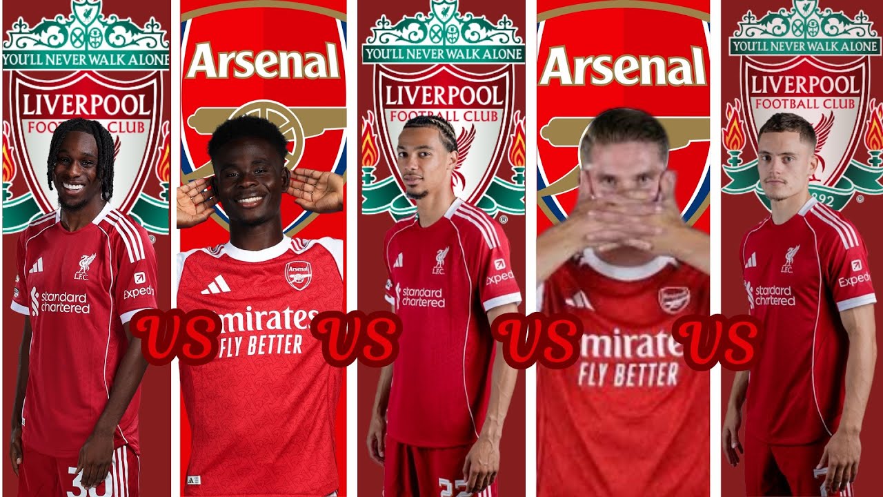 Jeremy Frimpong Vs bukayo saka vs Florian wirtz Vs Hugo ekitike. Comparison based on 40 categories