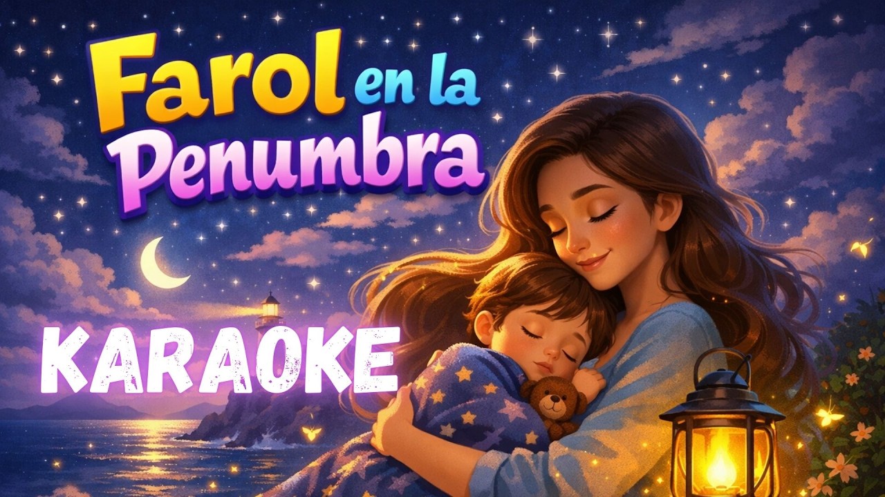 🌙🎤🕯️ **Farol en la Penumbra | Versión Karaoke – Canción de Cuna en Español** 💛✨