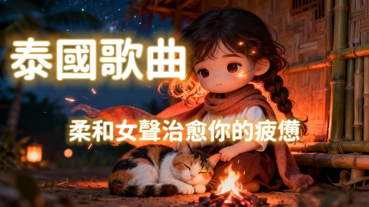 【夢潔聽歌】柔和女聲泰國歌曲，治愈你一天的疲憊 | Soft Thai Female Vocal Song for Relax & Healing