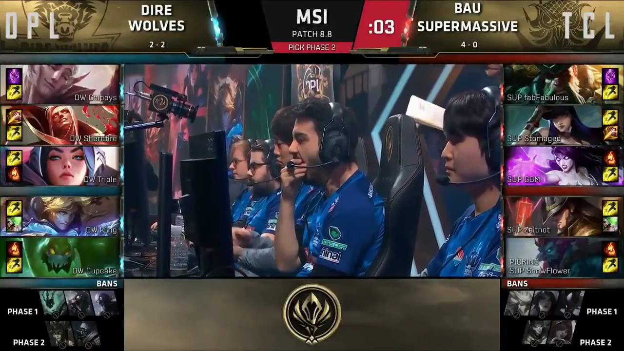DW  VS SUP Highlights Mid Season Invitational 2018 Day4 I DW VS SUP 주요 경기 MSI 중순 시즌 인비테이셔널 2018 4 일째