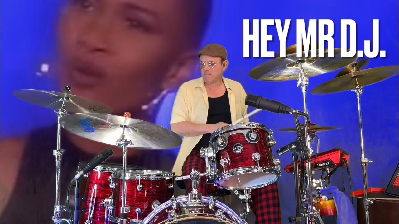 Zhane - Hey Mr DJ - a vintage 90s drum cover 