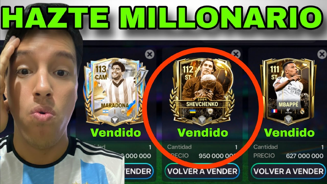 🤑Como Vender TODOS tus JUGADORES en FC MOBILE 26.