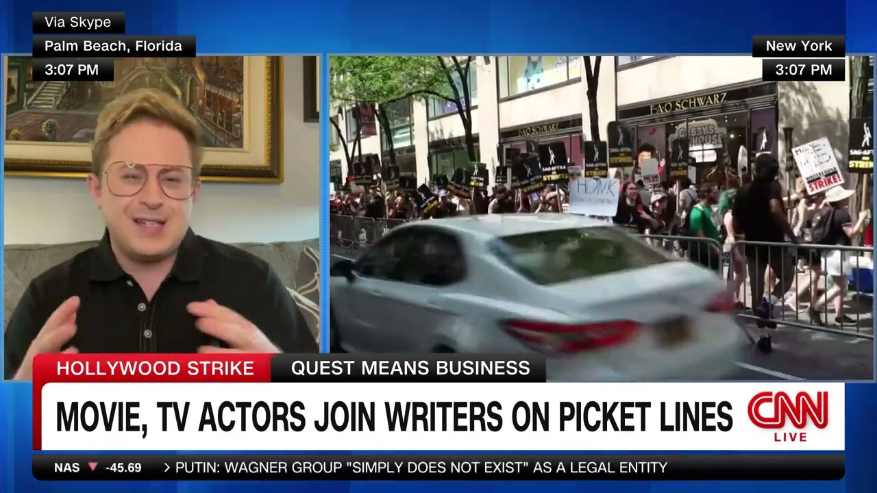 Former actor Reed Alexander talks Hollywood strikes