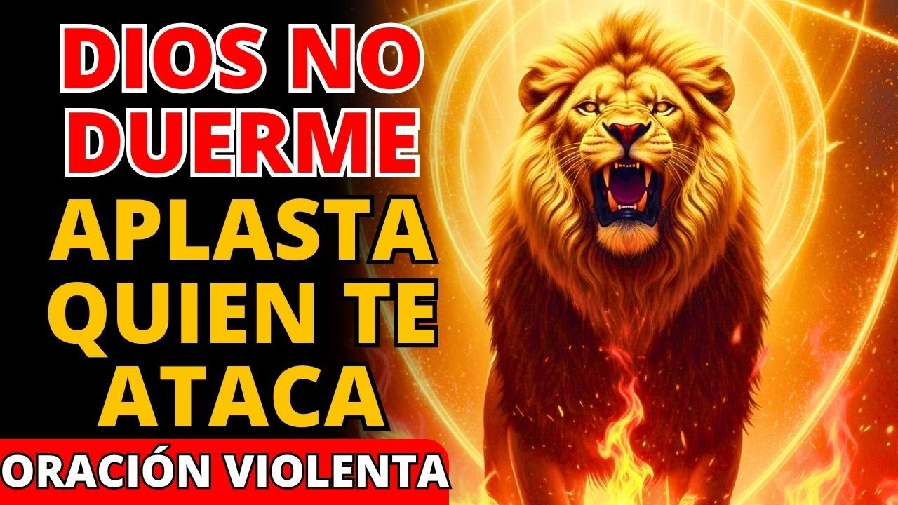 ⚔️ Oración Violenta de Guerra: Mientras Duermes, Dios APLASTA Enemigos Ocultos