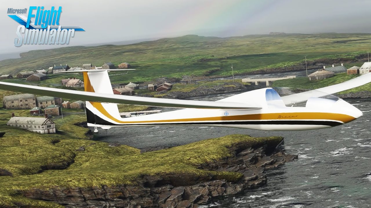Microsoft Flight Simulator | Epic Out Skerries Coastal Gliding | Discus-2b Glider