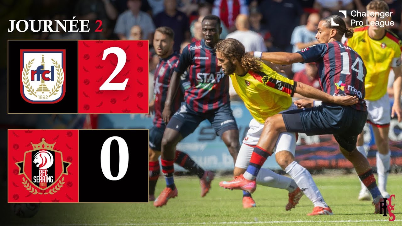 RÉSUMÉ : 🔴🔵 RFC Liège vs RFC Seraing 🔴⚫ | 17-08-2025 | 2-0