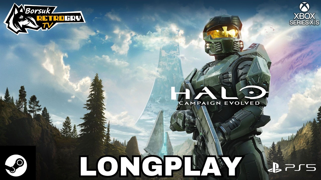 Borsuk Gry TV: HALO CAMPAIGN EVOLVED - Longplay #2 (Heroic) - Gramy na XSX, gra jest na PS5 i PC