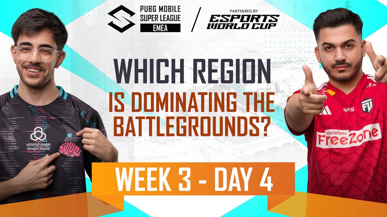 [EN] 2024 PMSL EMEA W3D4 | Fall | WHICH REGION IS DOMINATING THE BATTLEGROUNDS?
