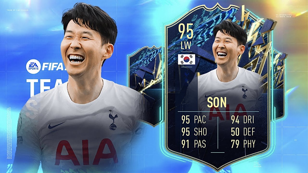 FIFA 22: SON HEUNG-MIN 95 TOTS PLAYER REVIEW I FIFA 22 ULTIMATE TEAM