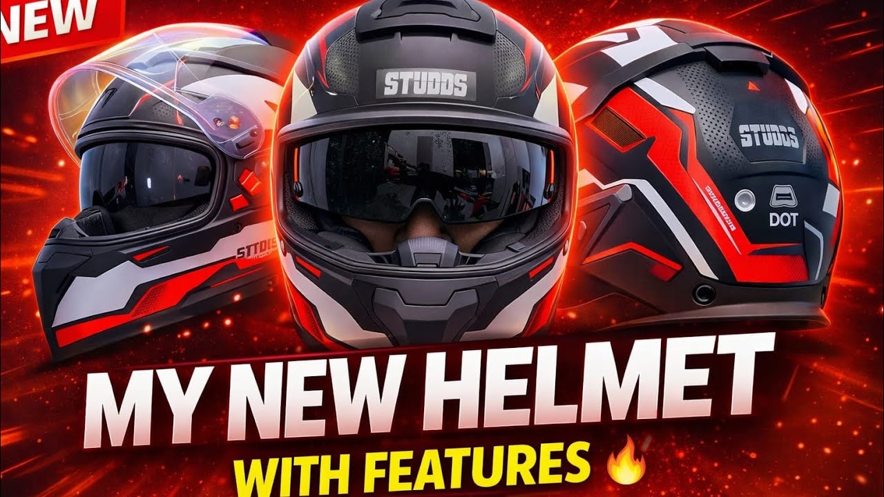 New Studds Helmet features 
