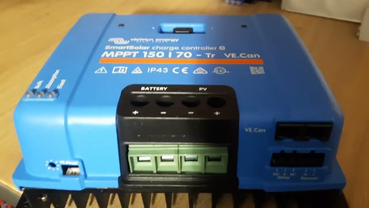 Regulator victron mppt po naprawie