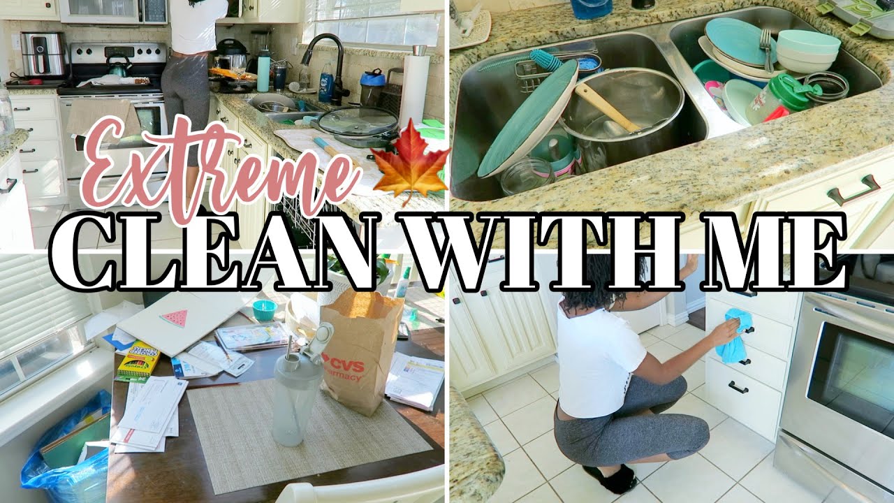 EXTREME CLEAN WITH ME | How To Tackle A Messy House | Messy to Managed Series