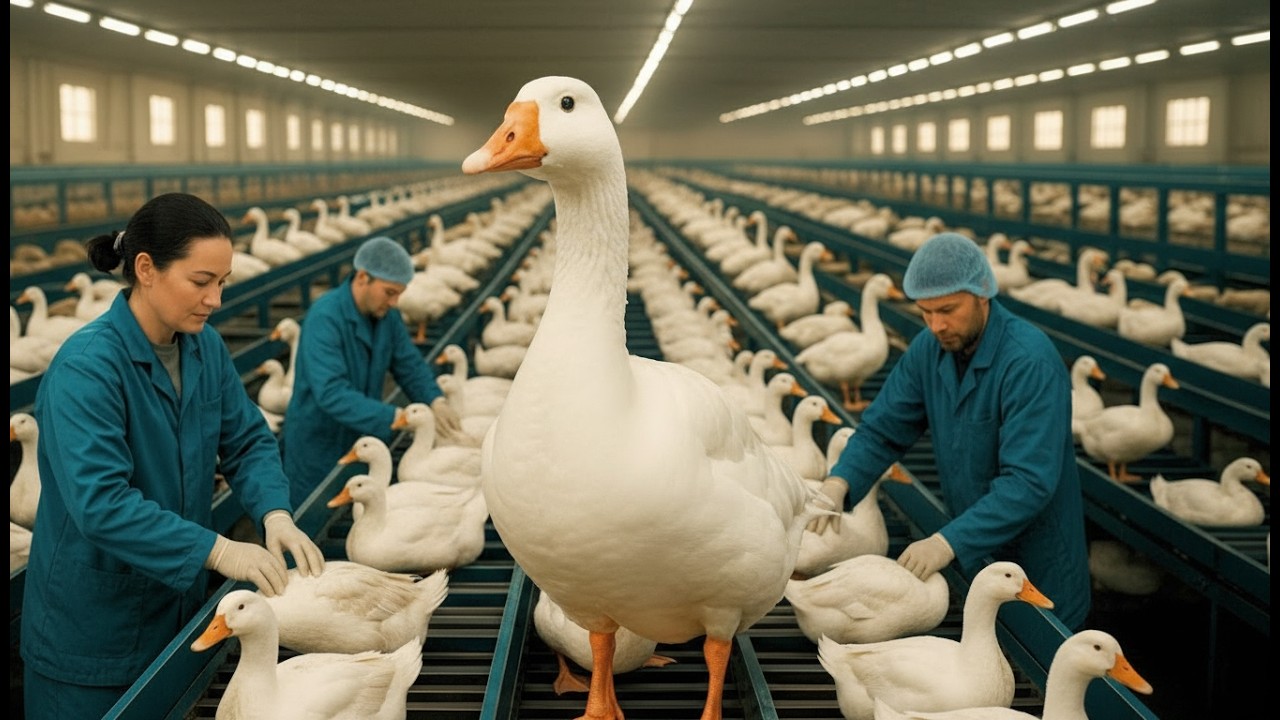 Inside a Billion-Dollar Modern Poultry Processing Facility 🚀