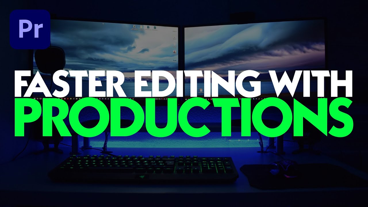 БЫСТРОЕ редактирование с помощью Productions | Premiere Pro