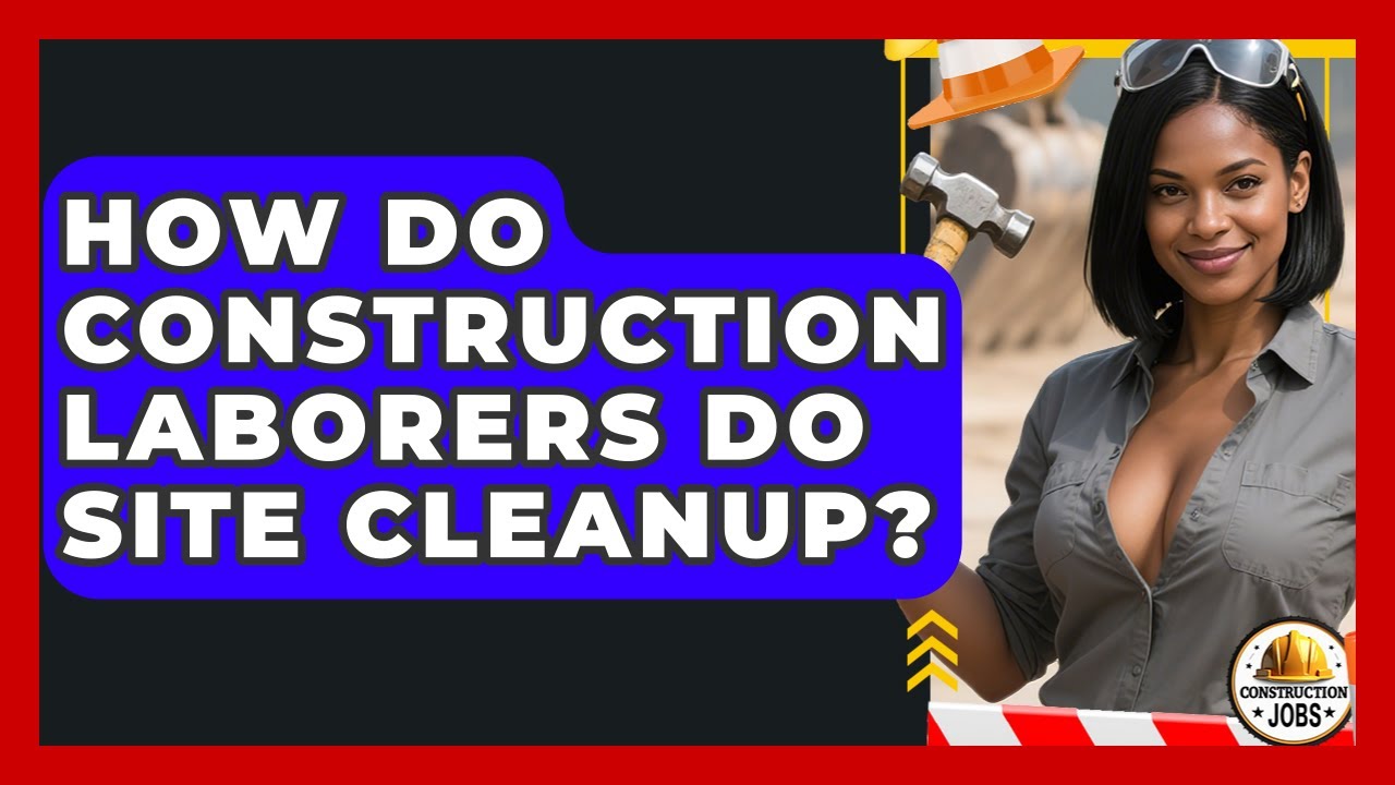 How Do Construction Laborers Do Site Cleanup? - Construction Jobs