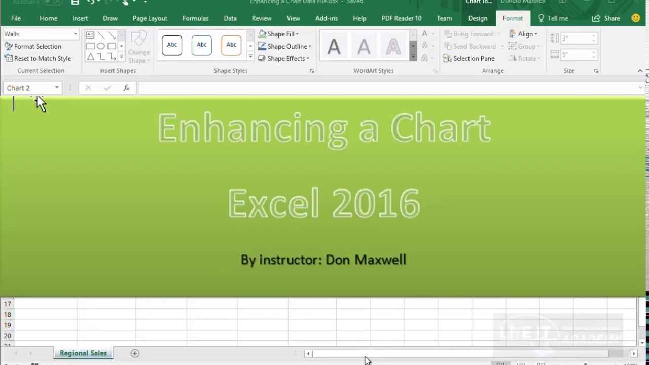Enhancing a Chart