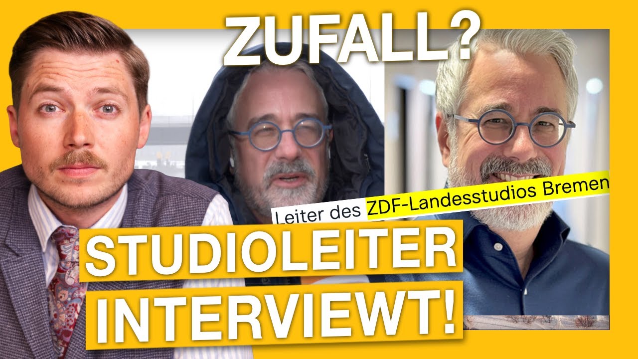 ZDF interviewt EIGENEN Studioleiter in Bremen - Neuer Zufall?