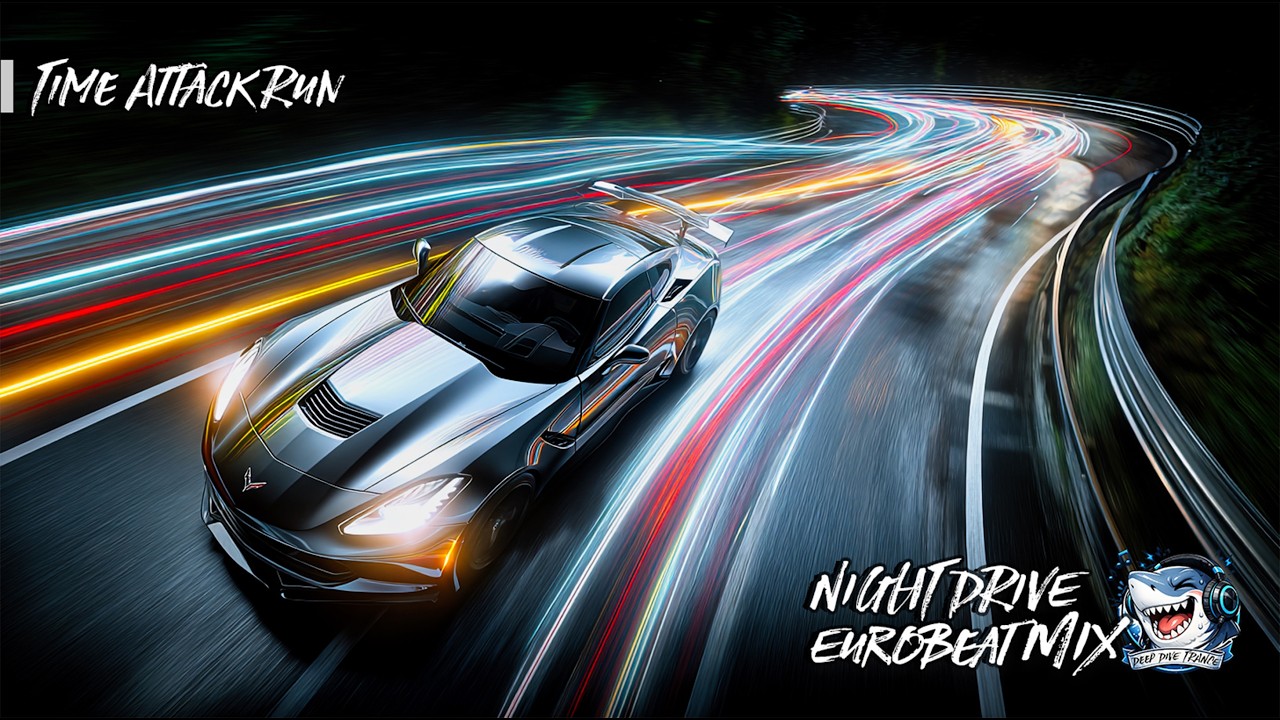 Night Drive Eurobeat Trance – Female Vocal High Speed Mix Vol.5 | Time Attack Run
