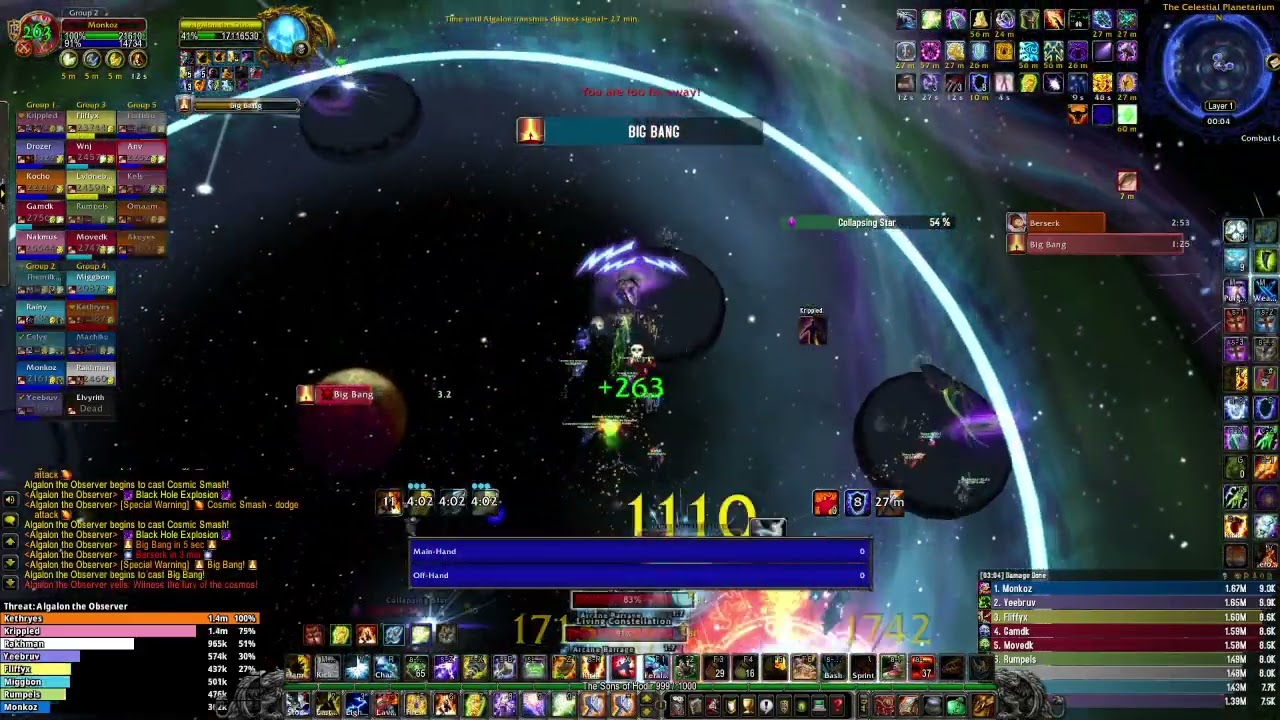 GORILLAS First Algalon 25 Kill - Enhancement Shaman