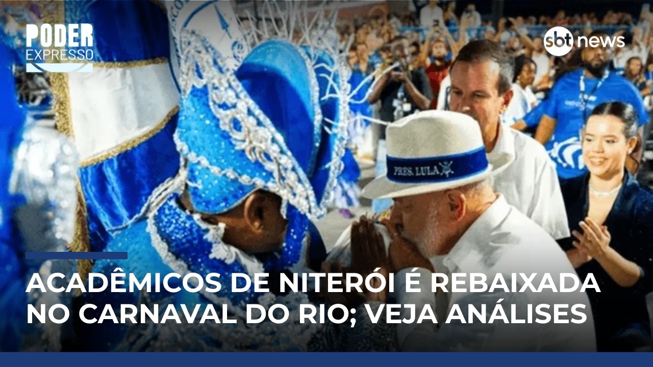 Acadêmicos de Niterói, que homenageou Lula, é rebaixada do Grupo Especial | #PoderExpresso