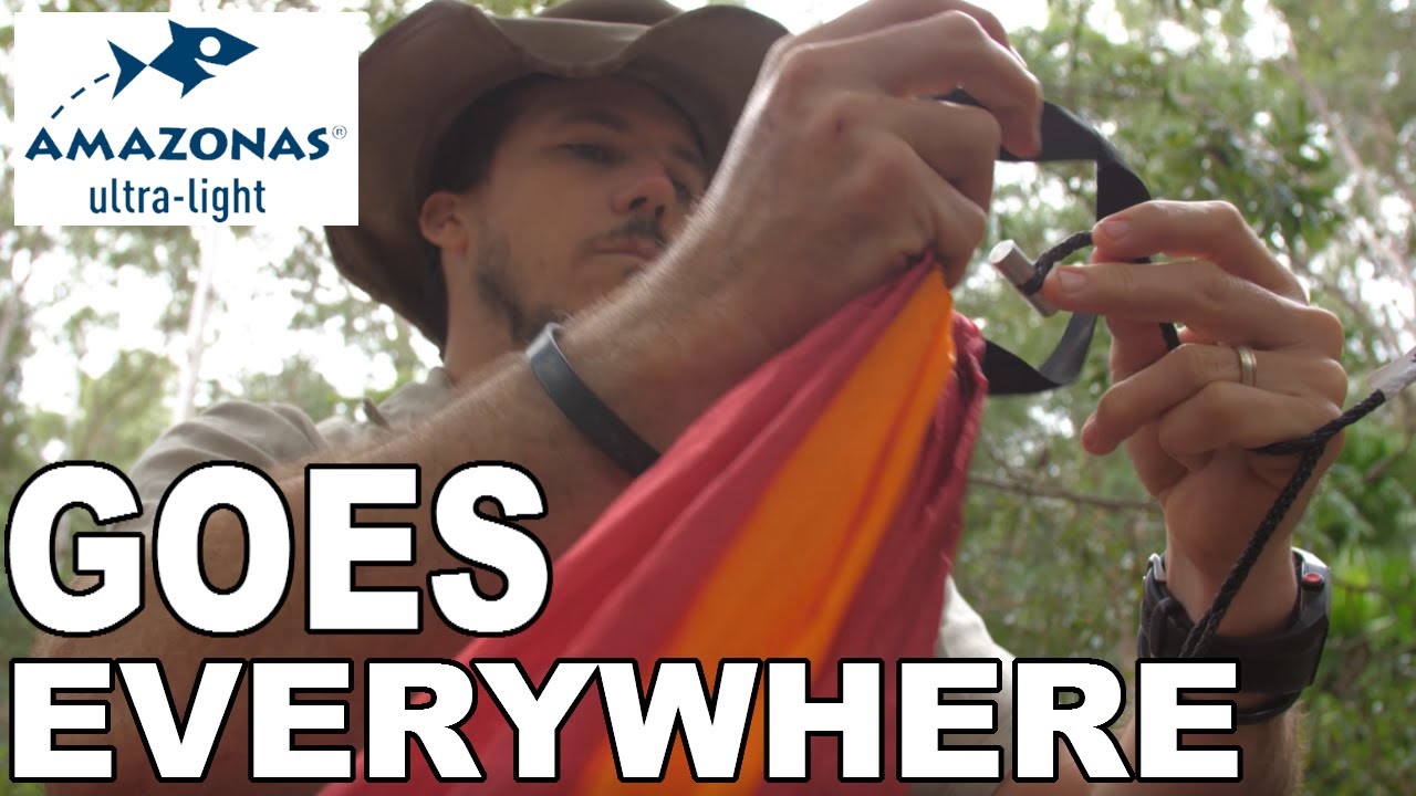 Amazonas Adventure Hammock vs. Krokodil