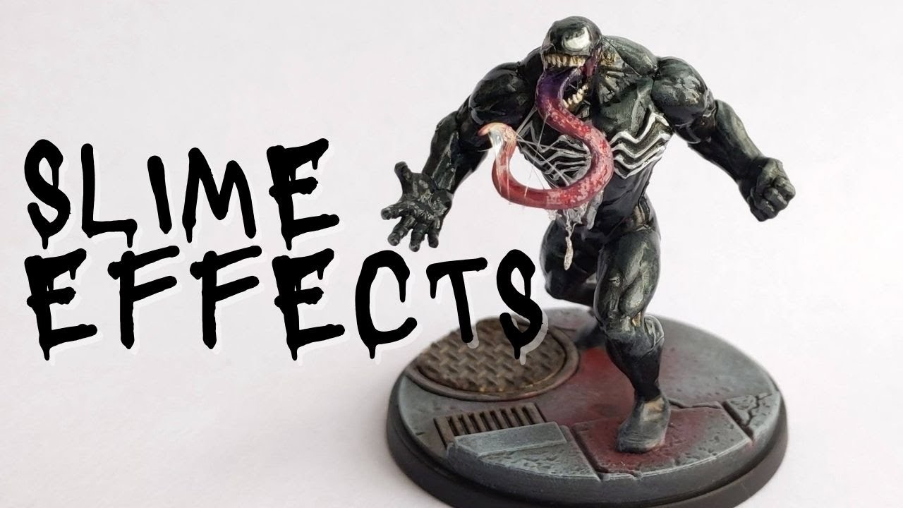 Saliva/ slime tutorial for miniatures!