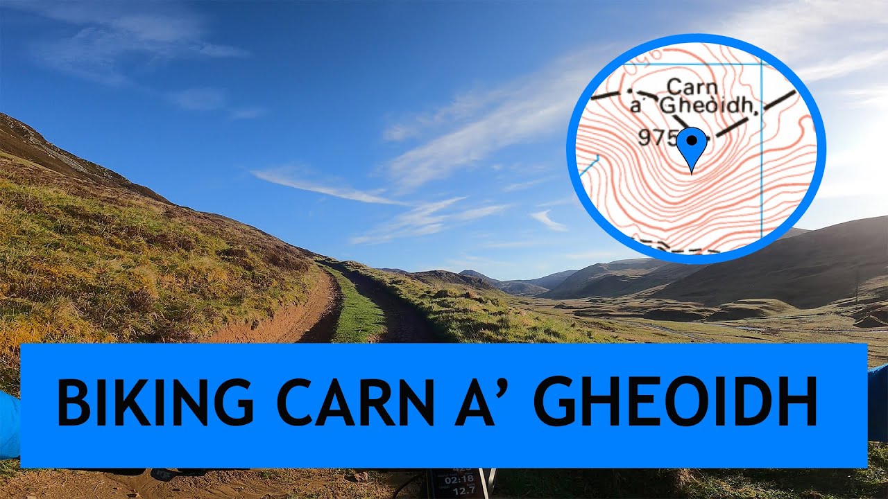 Biking Carn a' Gheoidh - Munro bagging on my ebike