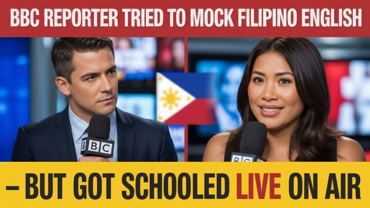 BBC Reporter Tried to Mock Filipino English - But Got Schooled Live on Air