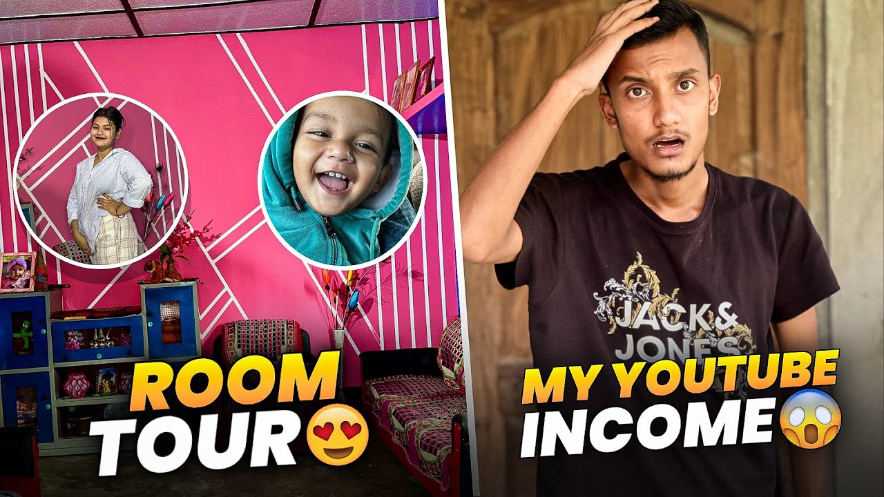My YouTube Income 10K Dollar 😱 || Room Tour 😍 || YouTube Income - Sonu Vlogs