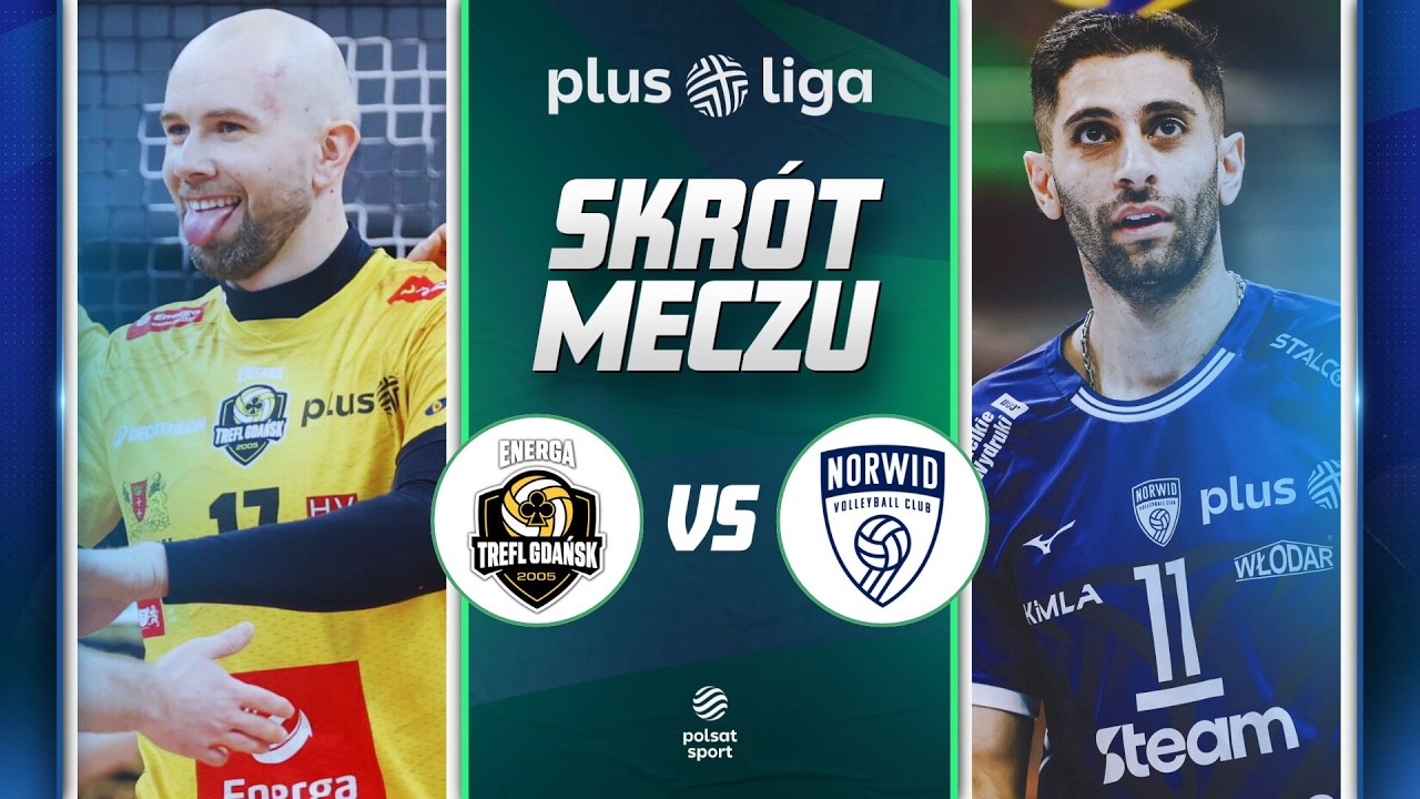 SKRÓT: ENERGA TREFL GDAŃSK - STEAM HEMARPOL POLITECHNIKA CZĘSTOCHOWA | PLUSLIGA