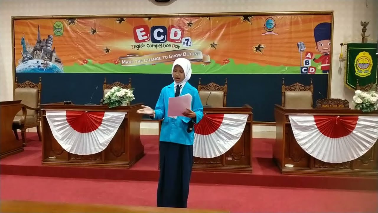 Finalis Cabang Lomba News Reading ECD#7