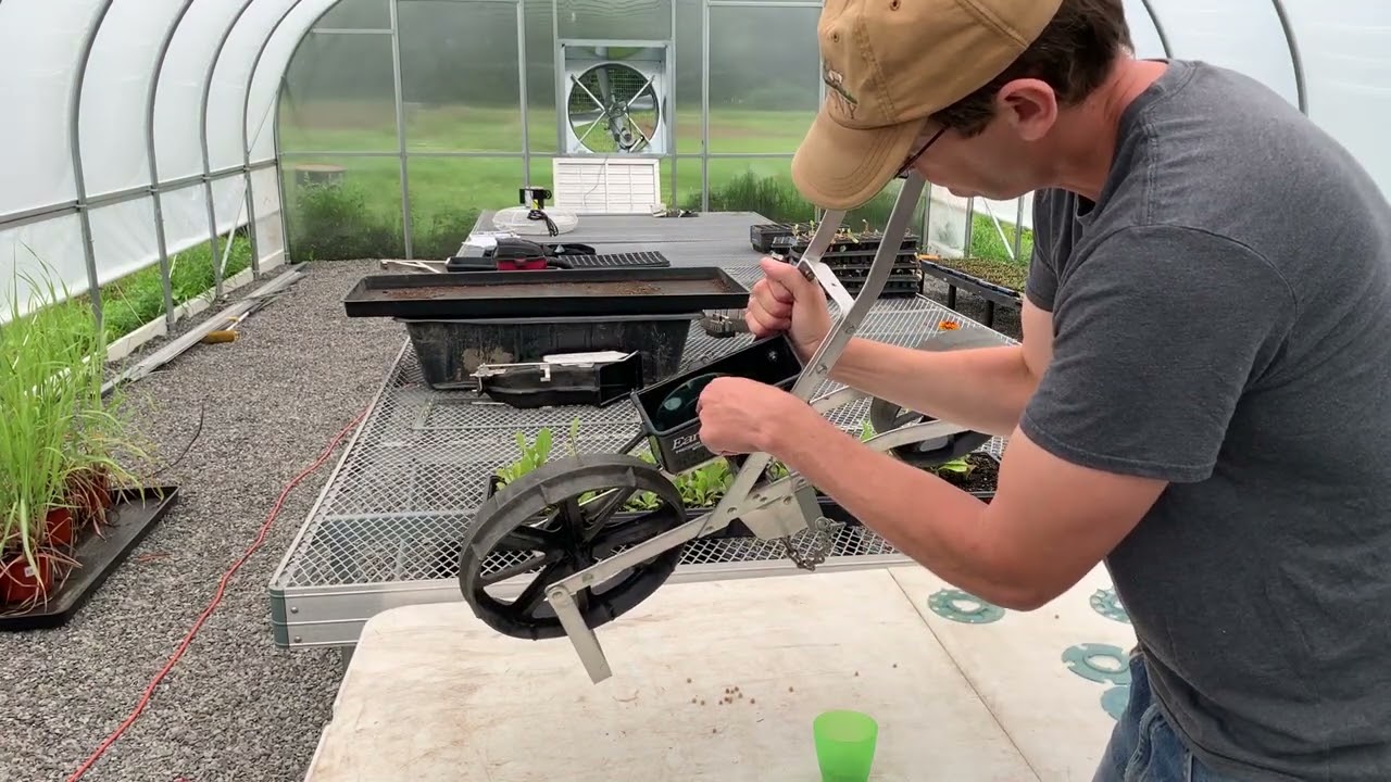 Beginning Farmers Earthway Seeder Demonstration