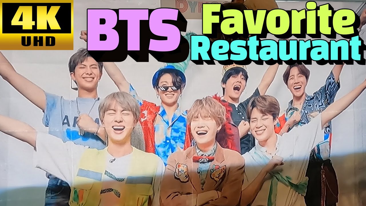 [BTS]💜BTS' favorite restaurant / BTS Bibimbap / Yoojeong Restaurant Seoul - Korea Walk Seoul 4K