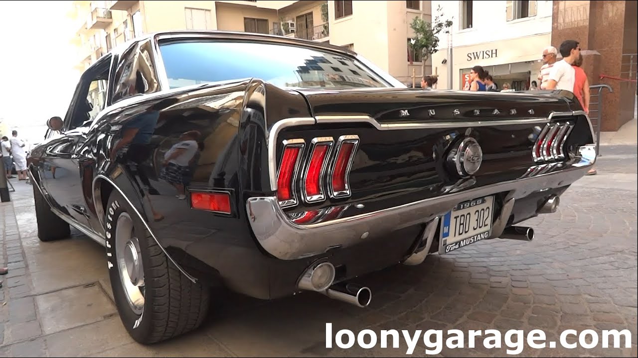 1968 Ford Mustang V8 Sound