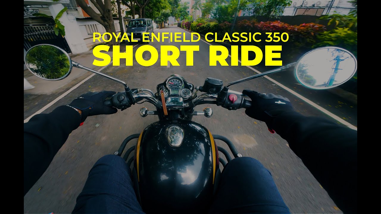 Lunch Break Ride - 15 Minutes of Freedom on 2 Wheels | Royal Enfield Classic 350 | POV