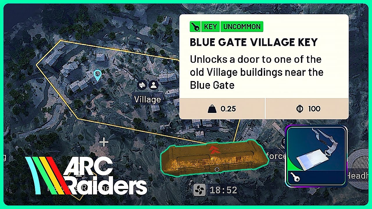 Blue Gate Village Key Location & Loot Guide | ARC Raiders | No Commentary PS5 Gameplay